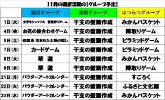 こんなこと行いました