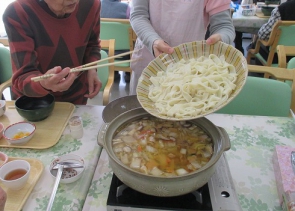たくさん食べてねー。
