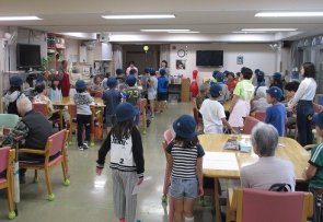 賑やかなデイルーム！