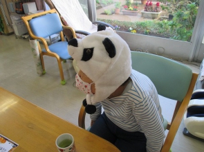 　ゲストでパンダさんにお越しいただきました