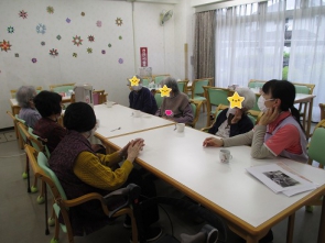 回想法「子供のころのお話」（脳活）