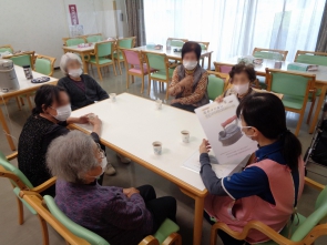 回想法「若い頃の話」（脳活）