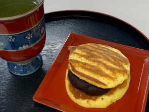 ミニとら焼きの完成です