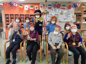 紅白チーム記念写真