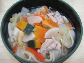 ほうとう、おかわりありますよ。