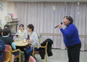 素敵な歌声を披露していただきました。