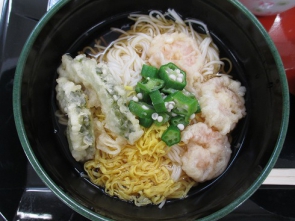 ゴーヤの天ぷらは夏の味です！
