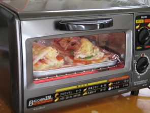 いいかんじにチーズが溶けてきました。