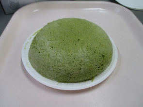 電子レンジできれいに膨らみました。