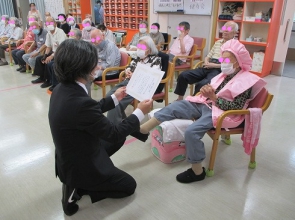 　百寿のお客様