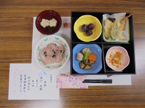 食：敬老祭の行事食です