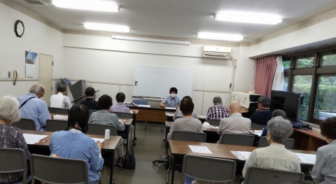 皆様熱心に聞いてくださいました！