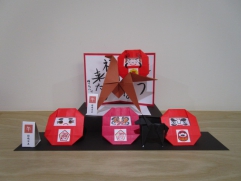 折紙教室とカレンダー教室のコラボ作品