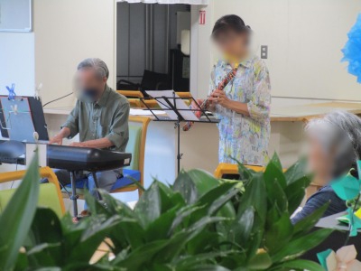 鍵盤ハーモニカとピアノの共演