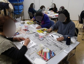 「輪」の描き方にも個性がでますね