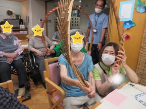 お客様も体験