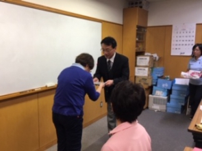 表彰の様子 ②