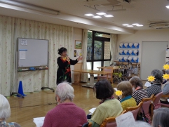 岸壁の母を熱唱