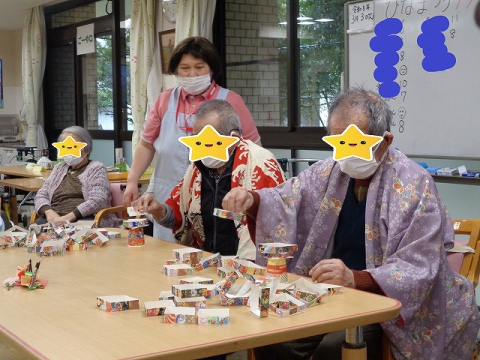 男性陣も着物を羽織って素敵です！