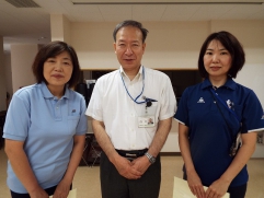 田柄訪問田柄デイが表彰されました。