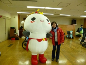 ねり丸も来場