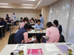 話合いの様子です。