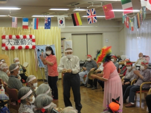 健闘を称える応援合戦