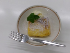 9月のおやつ作りでフレンチトーストを作りました!!　美味しいと大好評でした。