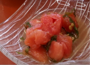 トマトのマリネ