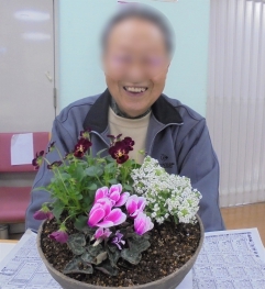 綺麗に植えました♪