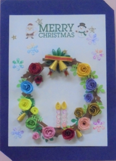 クイリング(ｸﾘｽﾏｽｶｰﾄﾞ①)