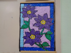 個別活動ちぎり絵の作品です。