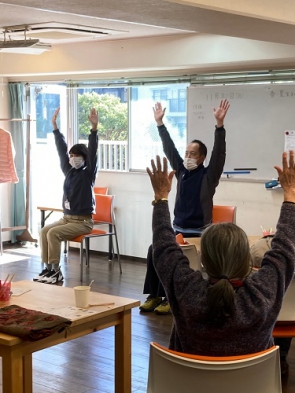 学生さんも一緒に