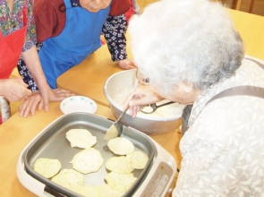 　　　　　　　　　上手く焼けるかな？