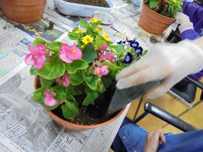 隙間の無いように♪