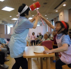 女性同士の熱い戦い！