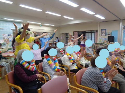 気分はハワイ