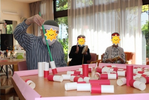 手前から立てる作戦
