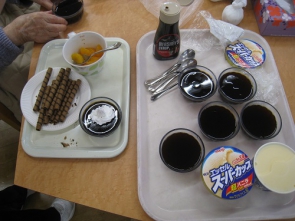 さあ盛り付けましょう