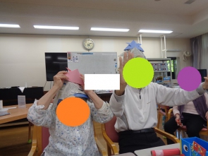 やったぞー！とガッツポーズです