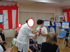 お花をプレゼント