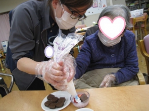 最後の仕上げ(^^)