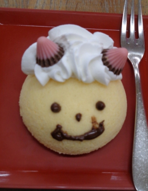 笑顔の鬼ケーキ