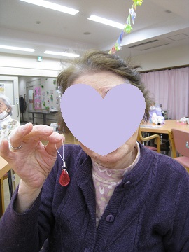 きれいな赤ですね