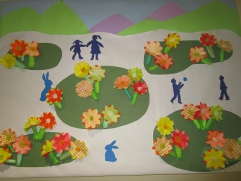 季節の壁面制作応援団作品