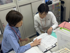 教えていただきながら日々頑張っています！！