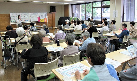 熱心にお話を聞いてくださいました。