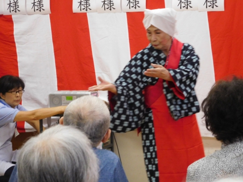 ボランティアさんによるご披露