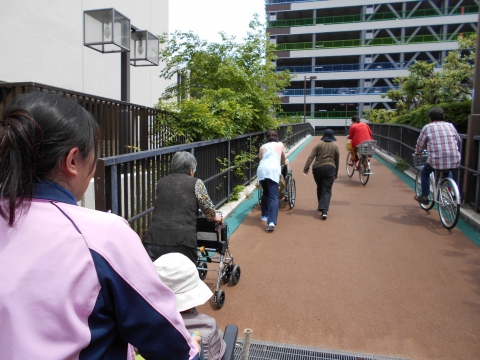 自転車も注意して