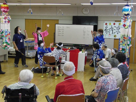 光が丘デイ夏祭り名物「射的」です!!